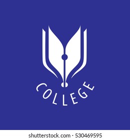 vector logo college