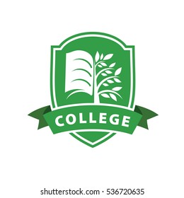 vector logo college