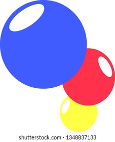 vector logo of colorful circle