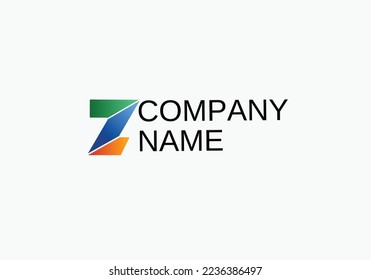 Vector logo for company with letters z