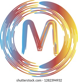 Vector logo for the company M