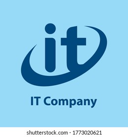 Vector logo of an it company, system integrations