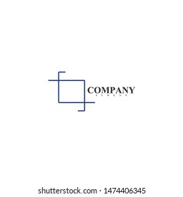 Vector logo concept for accounting or real estate company. Logo design with commercial building and chart bars. Business logo idea.