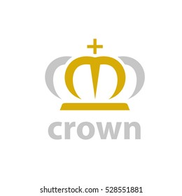 vector logo crown