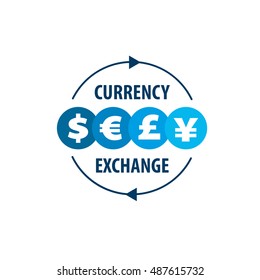 Vector Logo Currency Exchange