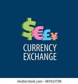 vector logo currency exchange