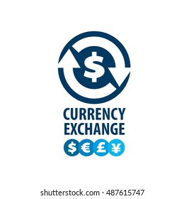 Vector Logo Currency Exchange