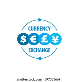 Vector Logo Currency Exchange Stock Vector (Royalty Free) 487615732 ...