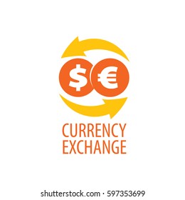 vector logo currency exchange