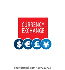 vector logo currency exchange