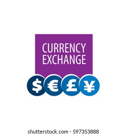 vector logo currency exchange