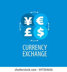 vector logo currency exchange
