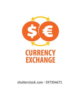 vector logo currency exchange