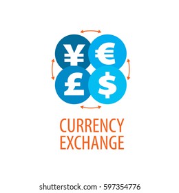 vector logo currency exchange