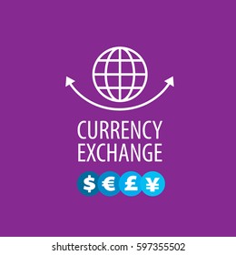 vector logo currency exchange