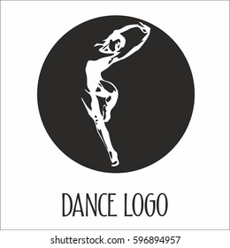 vector logo dance