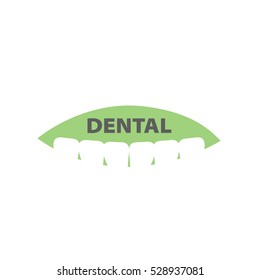 vector logo dental