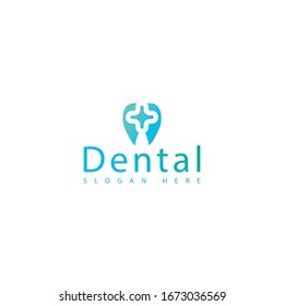 vector logo dental simple elegant design and modern logo brand concept make this design unique.