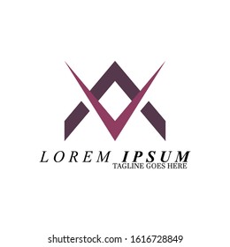 vector logo desaign template for business. A and V logo Template. A logo. V logo.