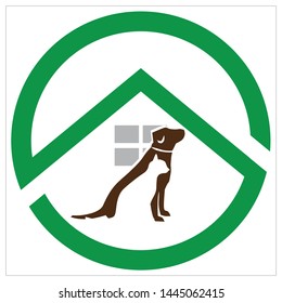 Vector logo design about animal care