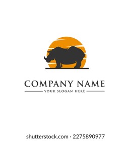 vector logo design about animal