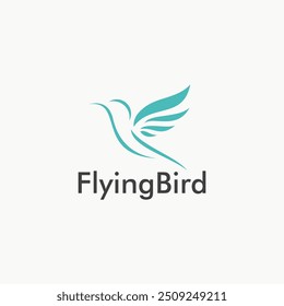 vector logo design abstract bird. logo inspiration