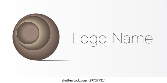 Vector logo design, abstract icon. - Shutterstock ID 297327314