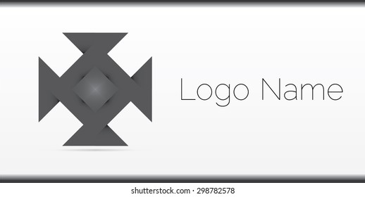 Vector logo design, abstract icon.