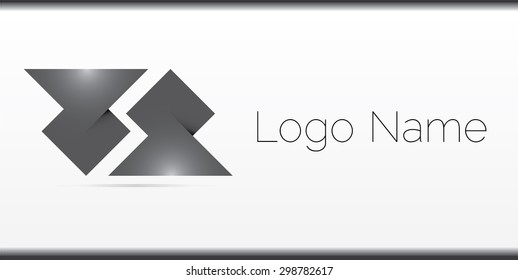 Vector logo design, abstract icon.