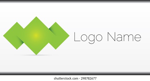 Vector logo design, abstract icon.