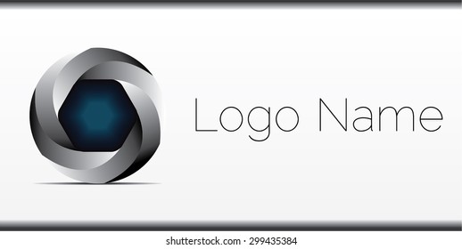 Vector logo design, abstract icon.