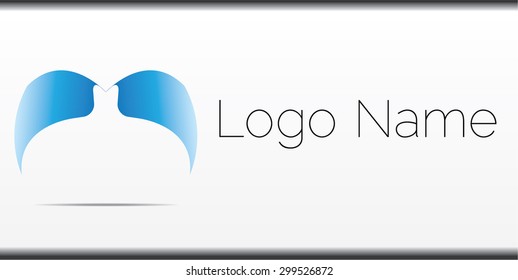 Vector logo design, abstract icon.