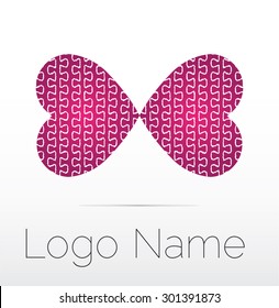 Vector logo design, abstract icon.