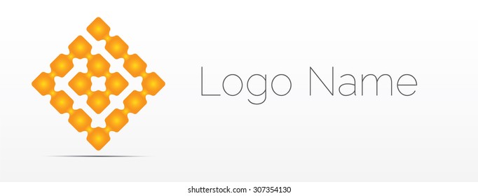 Vector logo design, abstract icon.