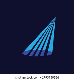 Diseño del logotipo del vector. Resumen del vector de diseño de logotipo moderno. 