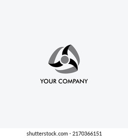 vector logo design in abstract style