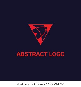 Vector Logo Design. Abstract symbol. For any company. Isolated design symbol