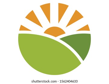 vector logo design for agriculture