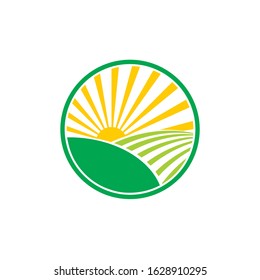 vector logo design for agriculture