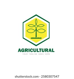 
vector logo design for agriculture