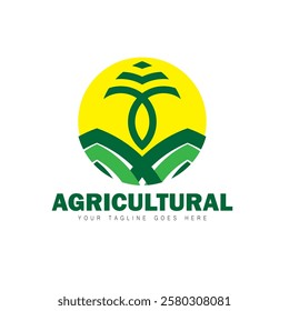 
vector logo design for agriculture