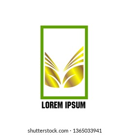 vector logo design for agriculture  agronomy, farm, rural country farming field, natural harvest
