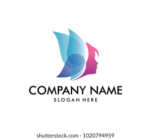 vector logo design for beauty salon, dermatology center, wellness house, skincare, cosmetic, natural, healthy body care service spa, sophisticate and feminine