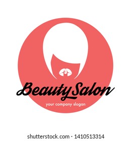 Vector logo design for beauty salon, hair salon, cosmetic