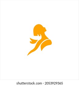 vector logo design for beauty salon, hair salon, cosmetic and spa
