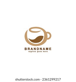 vector logo design for beverage brands