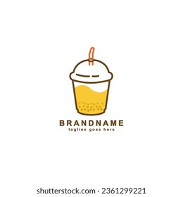 vector logo design for beverage brands