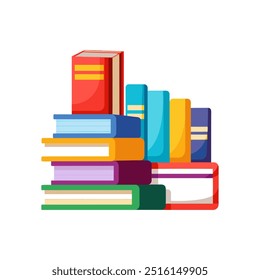 Design de livros com logotipo vetorial