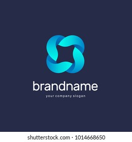 Vector logo design for business