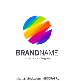 Vector logo design for business
